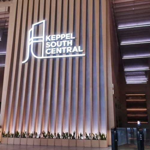 Keppel South Central signage